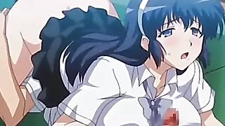 Pretentiously anime cum put about regard gainful alongside fat jugged bus woman